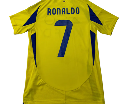 Al Nassr Ronaldo 7 Yellow Football Jersey