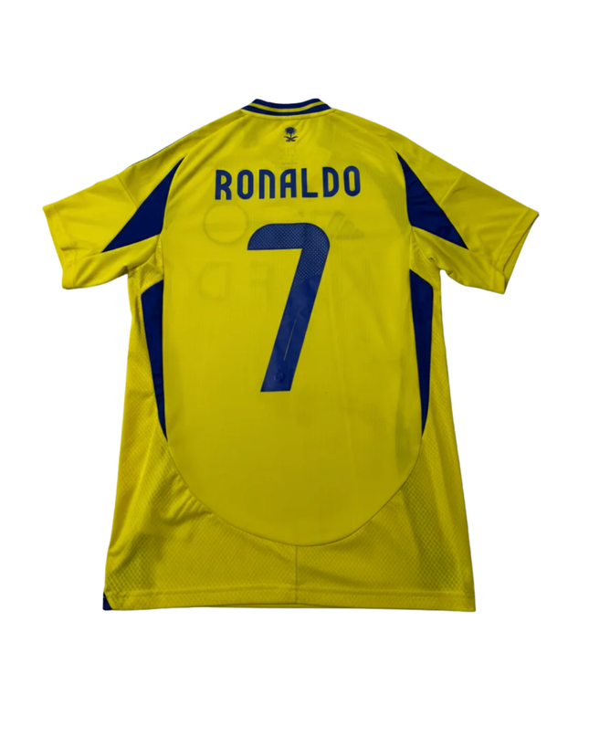 Al Nassr Ronaldo 7 Yellow Football Jersey