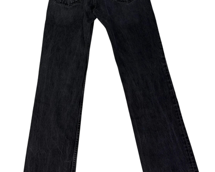 Levi's Black Faded Straight Leg Jeans