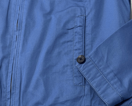 Timberland Vibrant Blue Full-Zip Utility Jacket