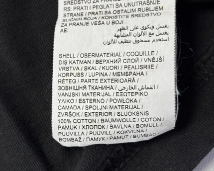 Puma Black Branded Tape Sleeve T-Shirt