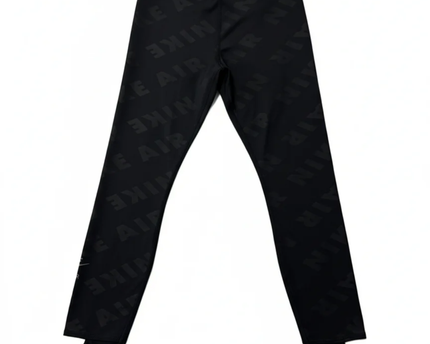 Nike Black Nike Air Logo Pattern Stirrup Leggings