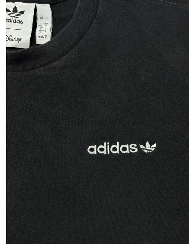 Adidas x Disney Black Goofy Skateboard Graphic Tee