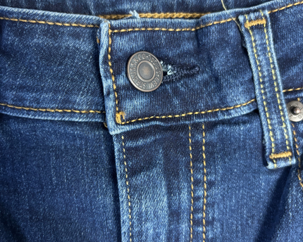 Levi's 721 High Rise Skinny Dark Blue Jeans