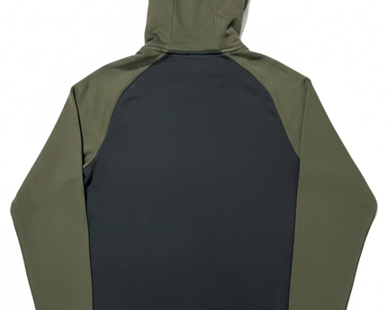 Nike Dark Grey/Olive Green Dri-Fit Activewear Hoodie