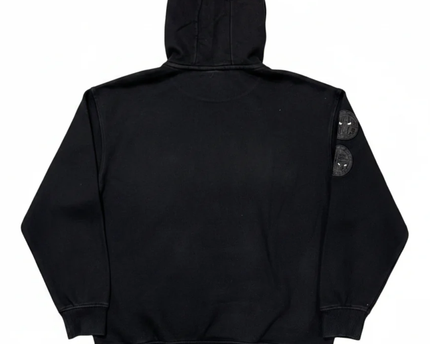 NBA Chicago Bulls Basketball Black Graphic Hoodie