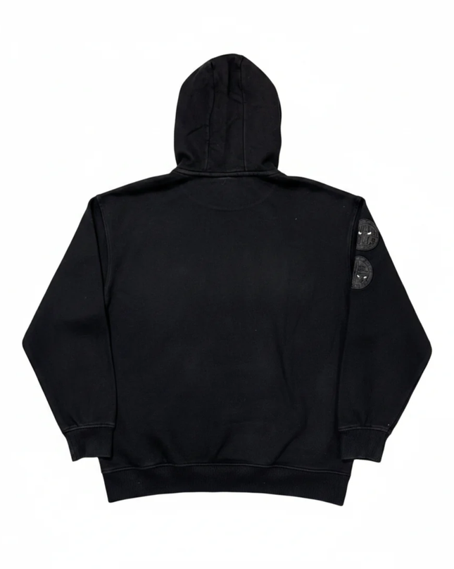 NBA Chicago Bulls Basketball Black Graphic Hoodie