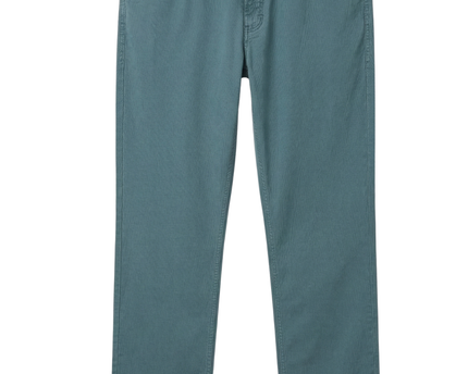 Faherty Teal Men's Straight-Leg Five-Pocket Pants