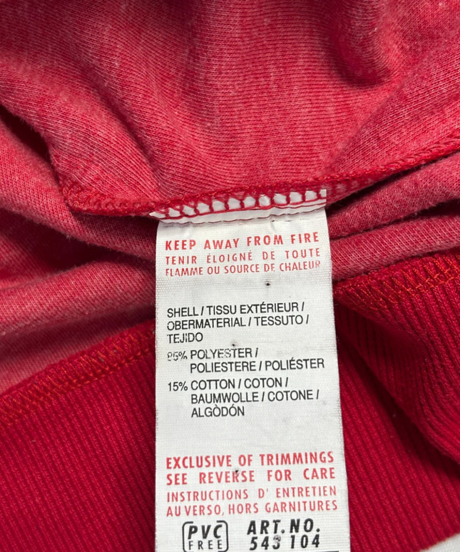 Puma Red Sporty Logo Zip-Up Track Jacket