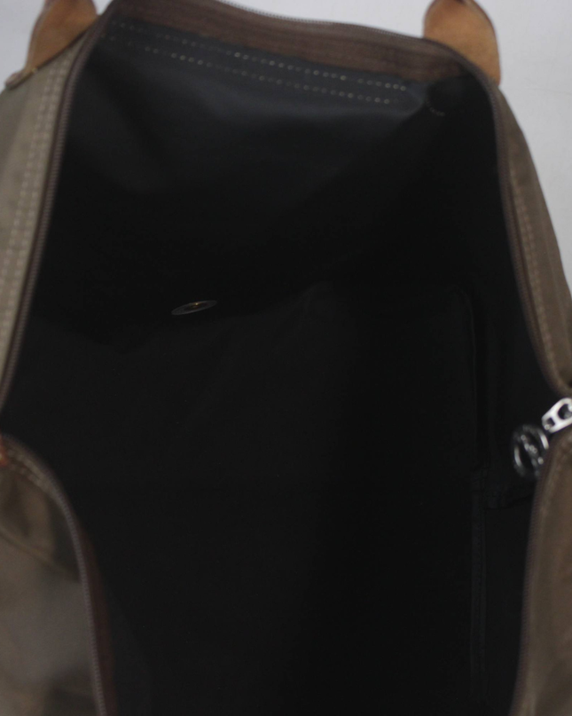 Longchamp Brown Le Pliage Large Tote Bag