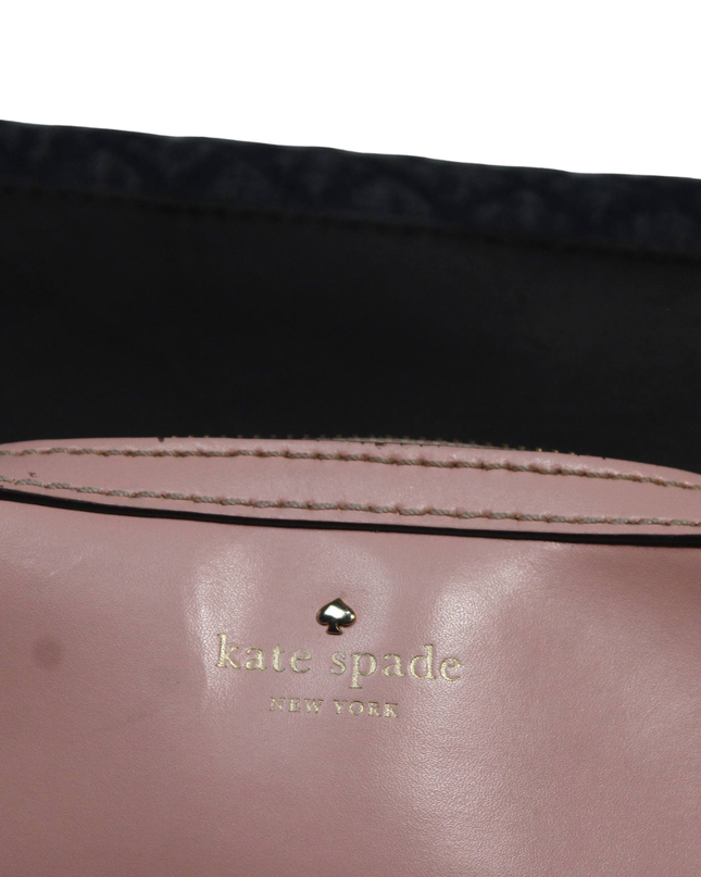 Kate Spade Pink Two-Tone Metallic Crossbody Bag