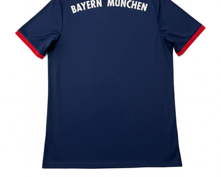 Adidas Blue FC Bayern München Short Sleeve Football Jersey