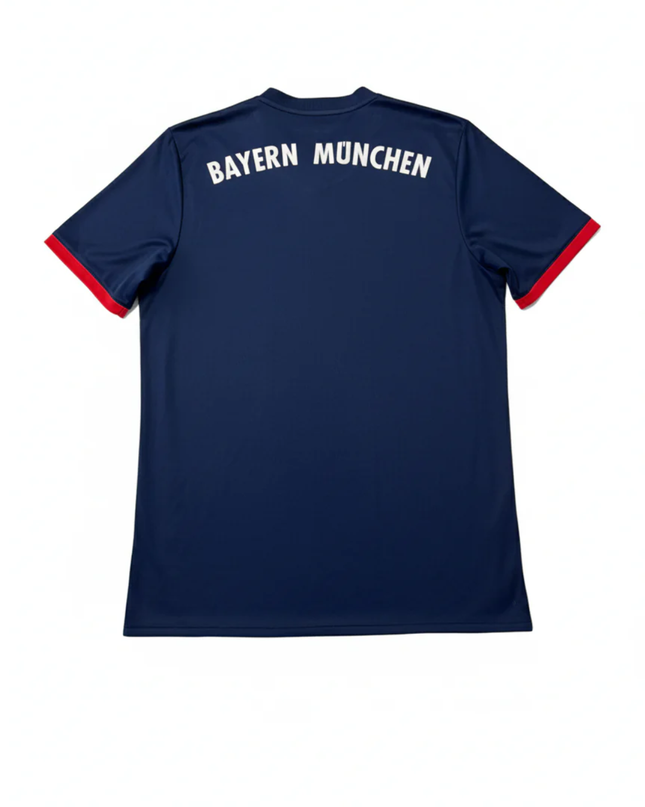 Adidas Blue FC Bayern München Short Sleeve Football Jersey