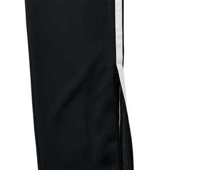 Adidas Black 3-Stripe Trefoil Track Pants