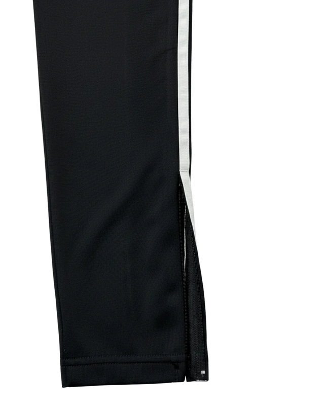 Adidas Black 3-Stripe Trefoil Track Pants