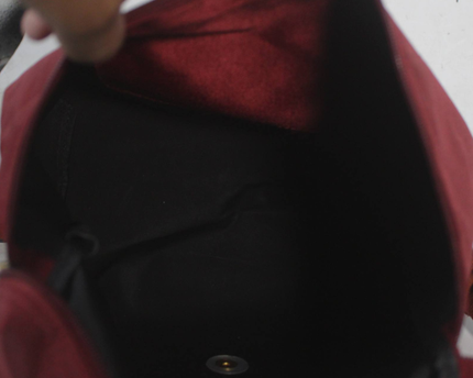 Longchamp Maroon Le Pliage Nylon Backpack