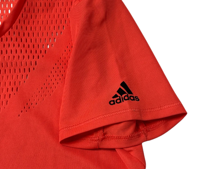 Adidas Red Climacool Performance Mesh T-Shirt W/Tags