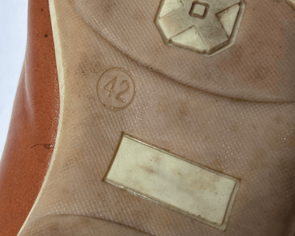 DIESEL Classic Tan Leather Driving Loafers | Brown | EU 42
