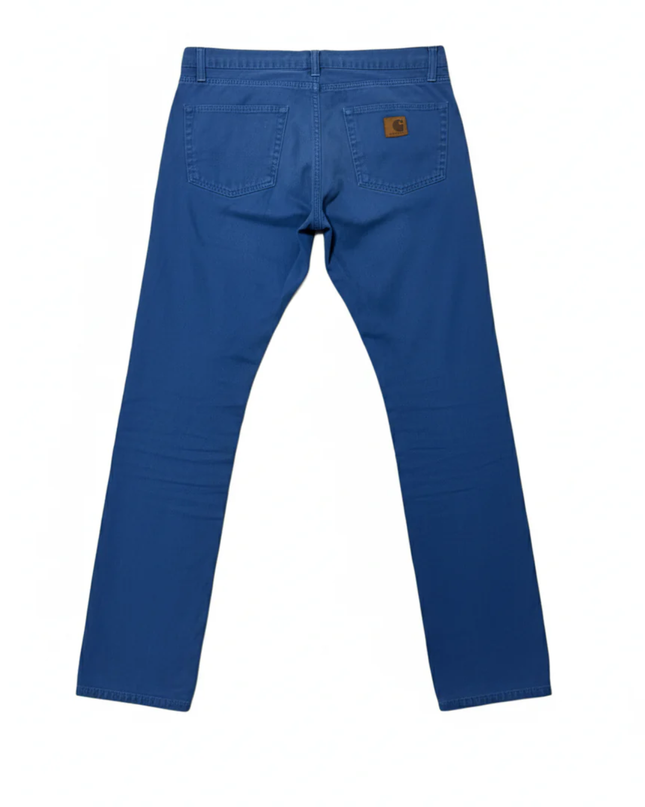 Carhartt Blue Rebel Pant Slim Fit Chinos