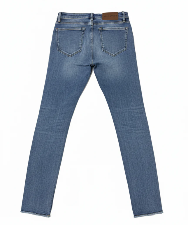 AllSaints Blue Mast Fit Skinny Jeans