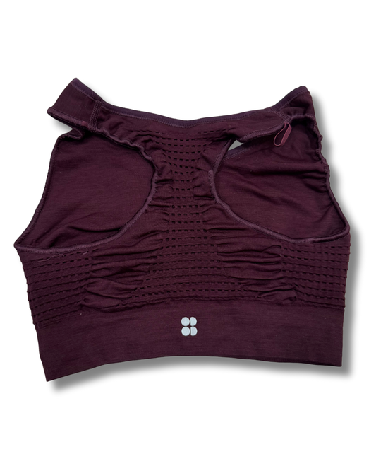 SweatyBetty Maroon Sports Top - XS