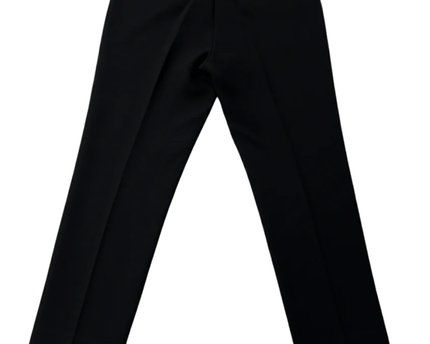 Zara Black Tailored Straight-Leg Trousers