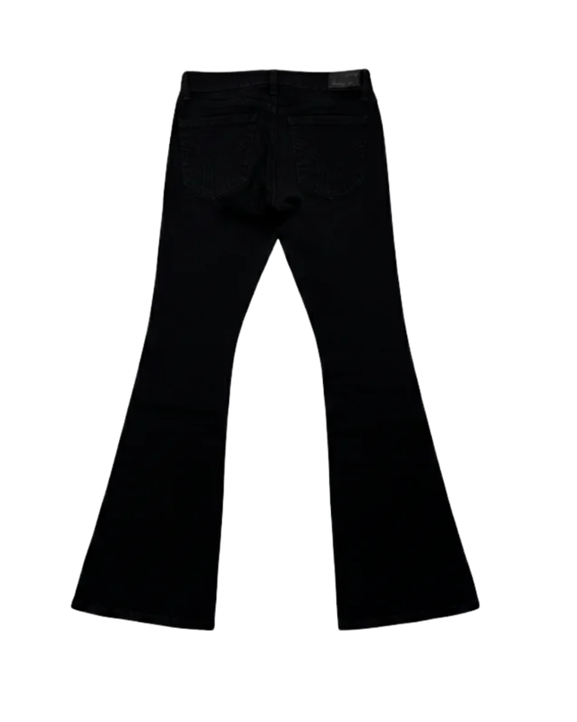 Hollister Black Low-Rise Bootcut Jeans