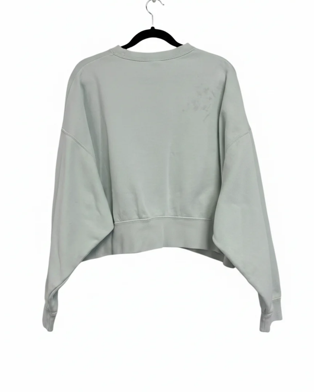 Nike Light Green Oversized Cropped Sweatshirt