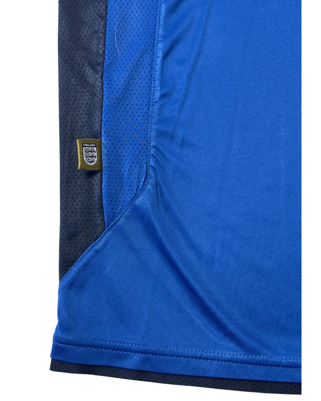 Umbro England Blue Quarter-Zip Training Jersey