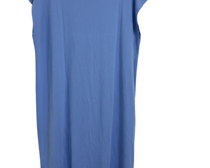 Body Essentials Blue Organic Cotton Blend T-Shirt Dress W/Tags