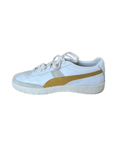 Puma Oslo-City Archive Heritage Sneakers | White & Mustard | EU 42.5