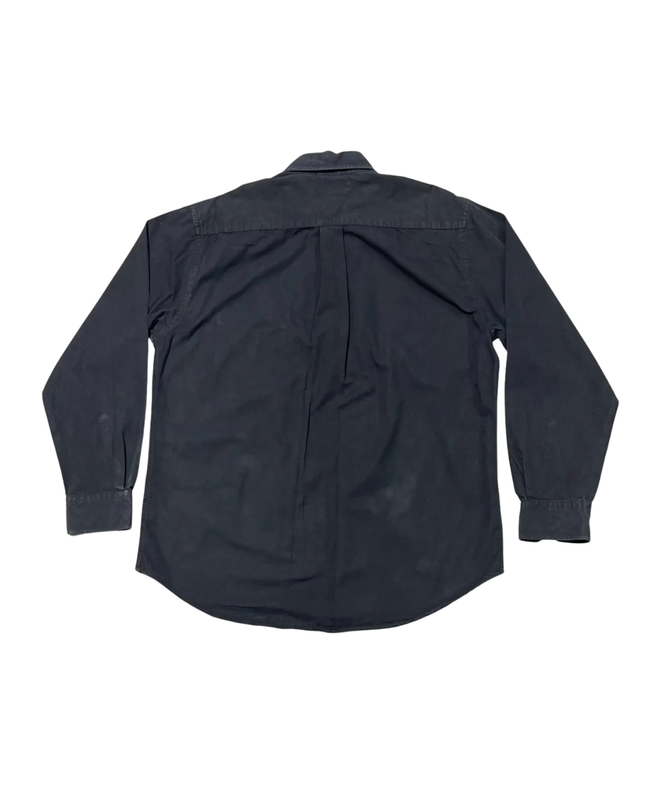 Tommy Hilfiger Black Long Sleeve Button-Down Shirt