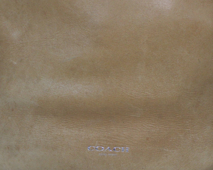 Coach Tan Leather Legacy Penny Pocket Hobo Bag