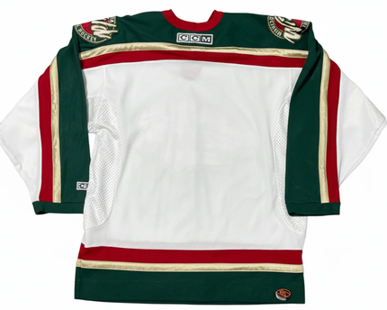 CCM White Minnesota Wild Vintage NHL Hockey Jersey