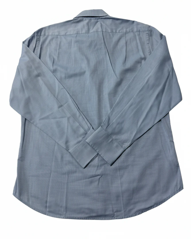 BOSS Light Blue Finest Italian Fabric Dress Shirt