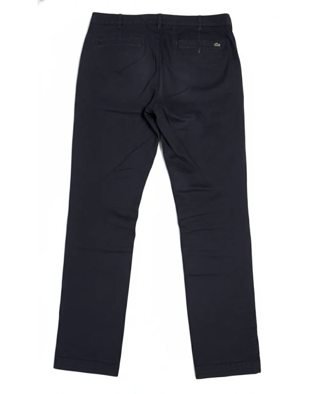 Lacoste Navy Blue Slim Fit Chino Pants