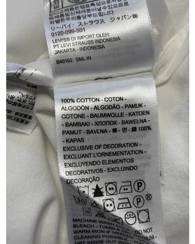 Levi's White Slim Fit Cotton Button-Down Shirt