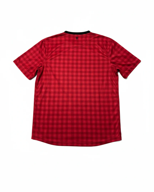 Manchester United 2012-13 Home Nike Red Gingham Jersey