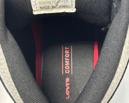 Levi's Comfort High-Top Sneakers | Black & Gray | EU 42.5