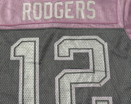 NFL Pink Green Bay Packers #12 Aaron Rodgers NFL Jersey