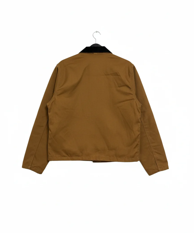 Reworked Carhartt Brown Heavyweight Detroit Canvas Work Jacket