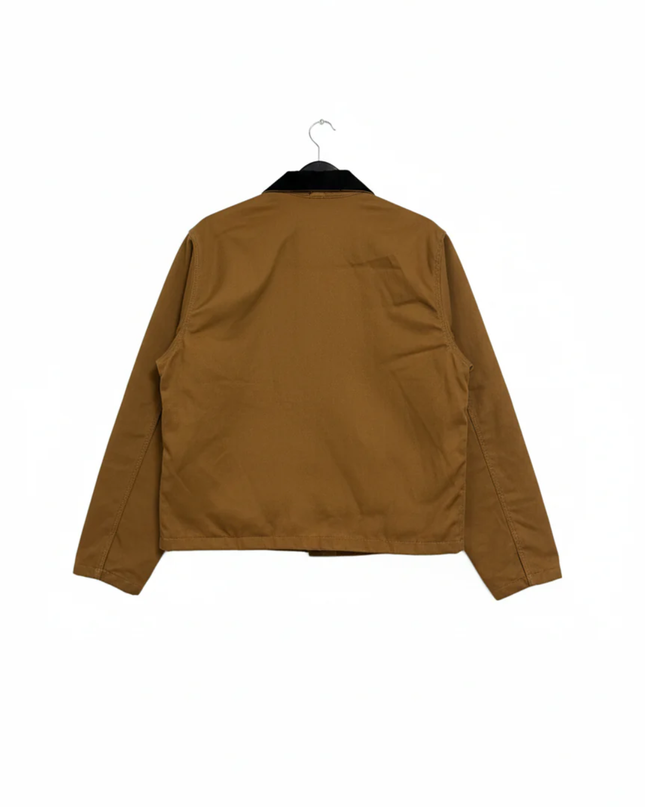 Reworked Carhartt Brown Heavyweight Detroit Canvas Work Jacket