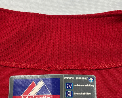 Majestic Red Washington Nationals Dwyer #64 Baseball Jersey