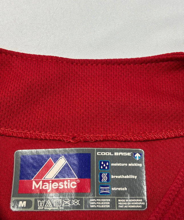 Majestic Red Washington Nationals Dwyer #64 Baseball Jersey