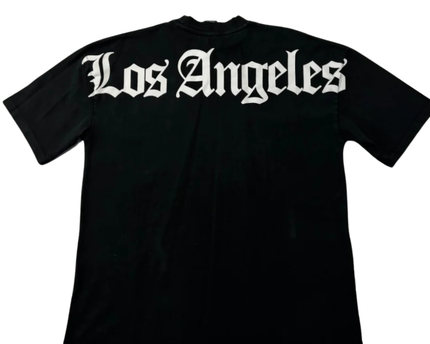 Black Squad Black Los Angeles Oversized Graphic T-Shirt