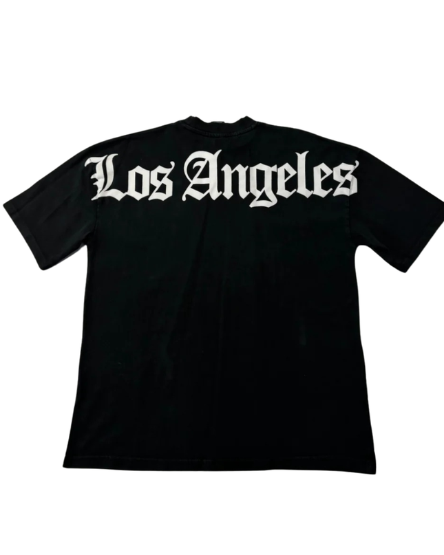 Black Squad Black Los Angeles Oversized Graphic T-Shirt