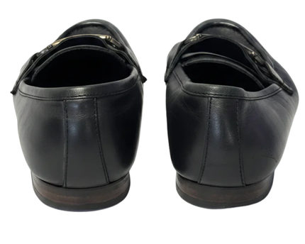Aldo Men's Black Leather Bit Loafers