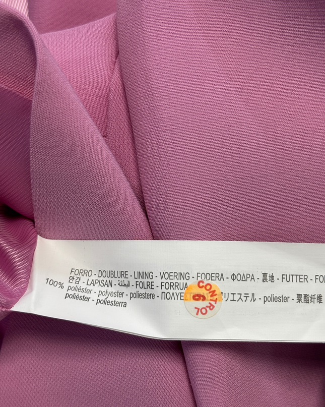 Zara Pink Cropped Single Button Blazer / W Tags