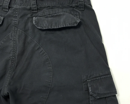 Dickies Black Ripstop Cargo Work Pants