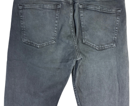 Calvin Klein Jeans Black Washed Straight Leg Jeans